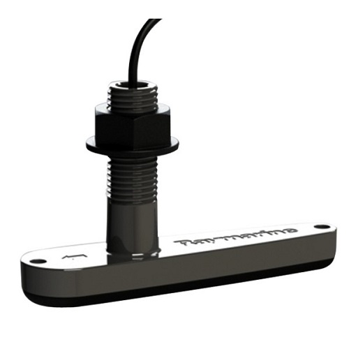 RAYMARINE CPT-110 Plastic Through Hull Chirp Transducer with High Speed Fairing - Depth & Temp