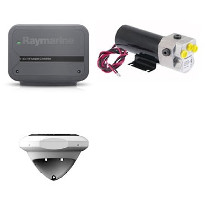 Raymarine Evolution PowerPilot With ACU-100 & 0.5ltr Hydraulic Pump - No Control Head