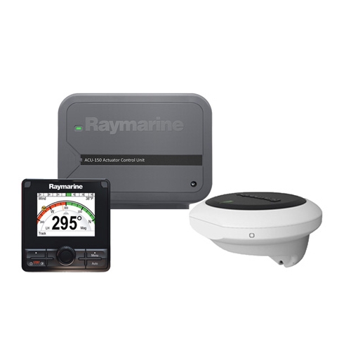 Raymarine Evolution Autopilot c/w P70Rs Control Head & ACU-150. EV1 Sensor Core. EV1 Cabling kit (Suitable for 1.0l 12V Hydrauli