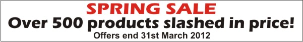 Spring Sale